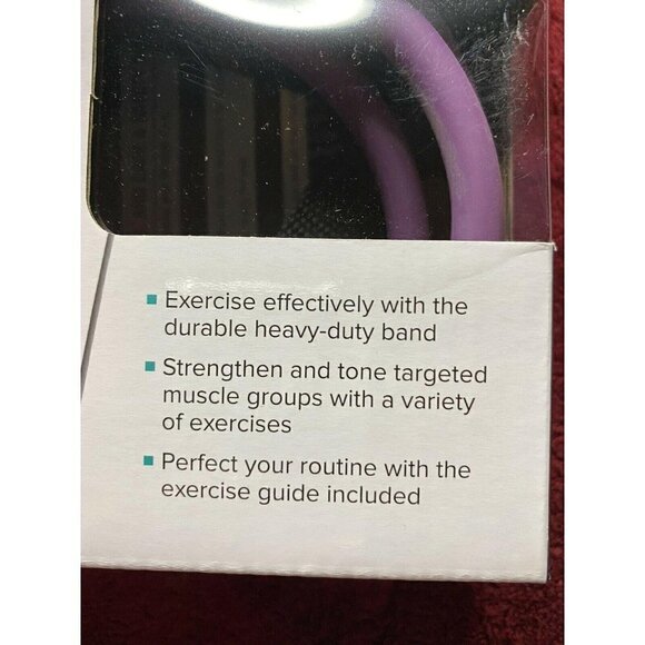 FILA Purple Light Resistance Cord with Handles NEW - Picture 3 of 3